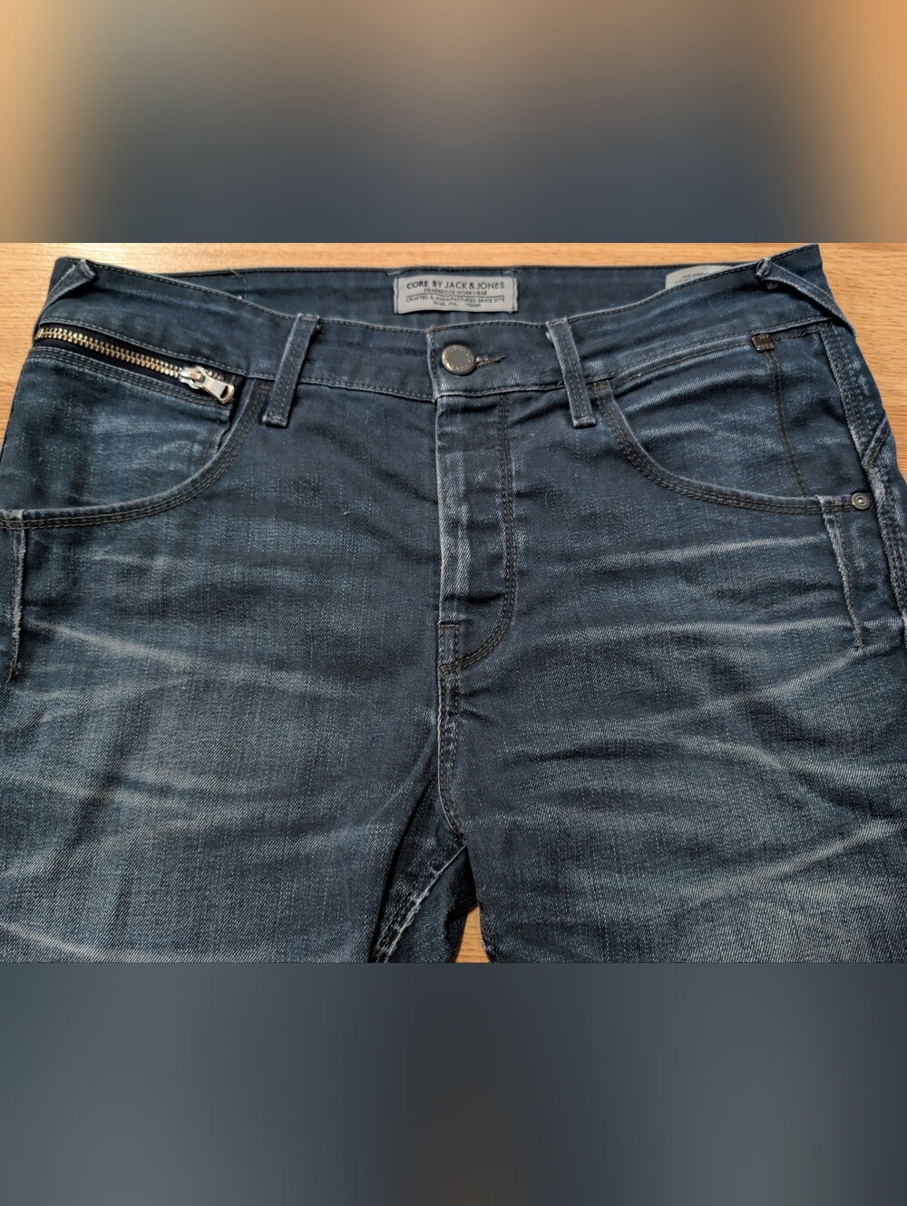 Jack & Jones CORE Nick Lab Comfort Jeans 32x34 - Dark Indigo Denim